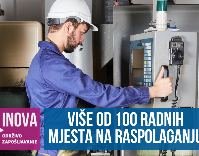 Više od 100 radnih mjesta na raspolaganju