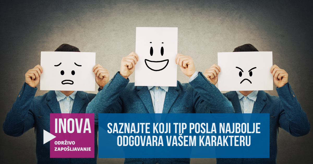 Saznajte koji tip posla najbolje odgovara vašem karakteru