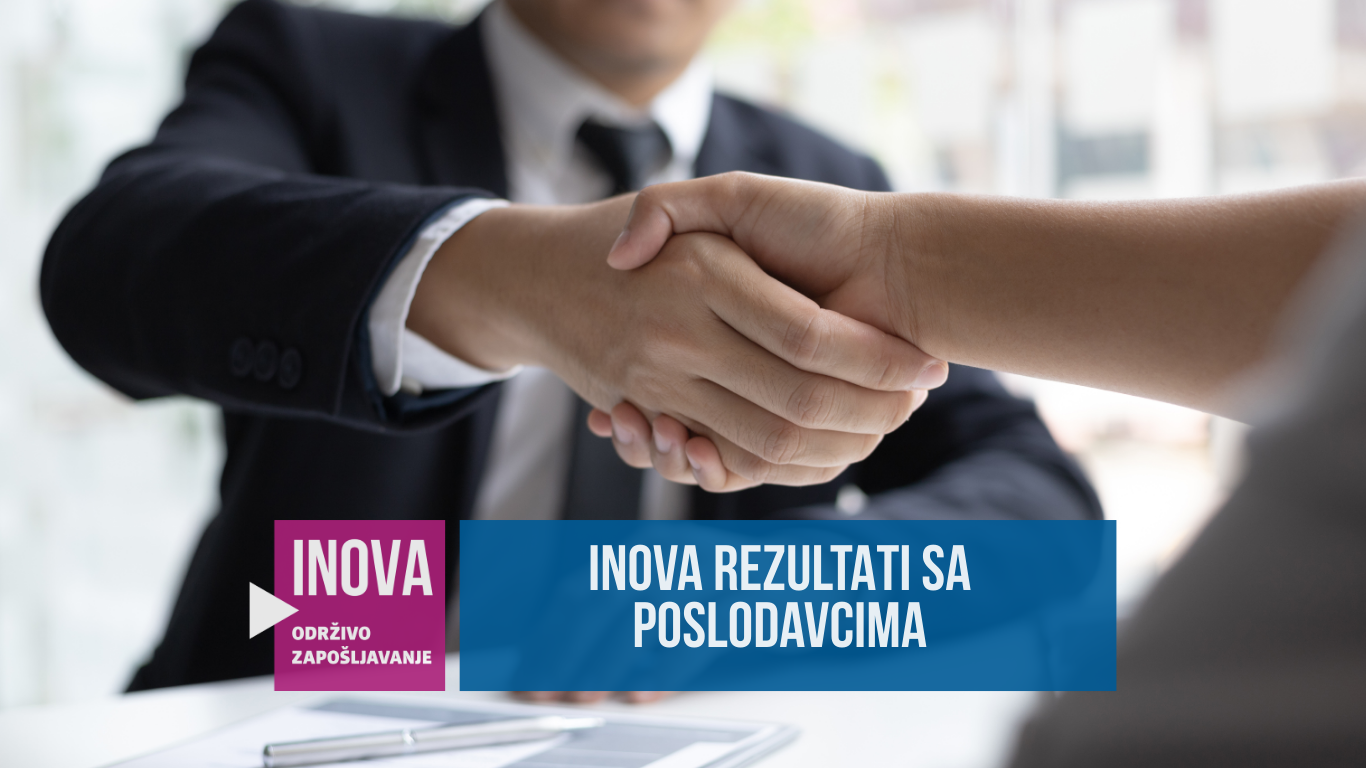 INOVA infografika rezultata sa poslodavcima