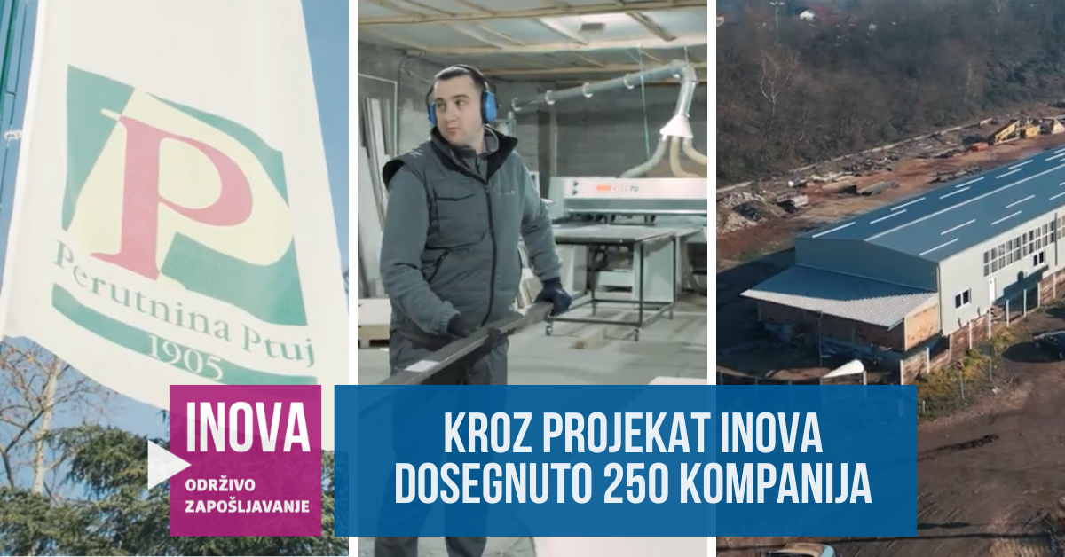 Kroz projekat INOVA dosegnuto 250 kompanija